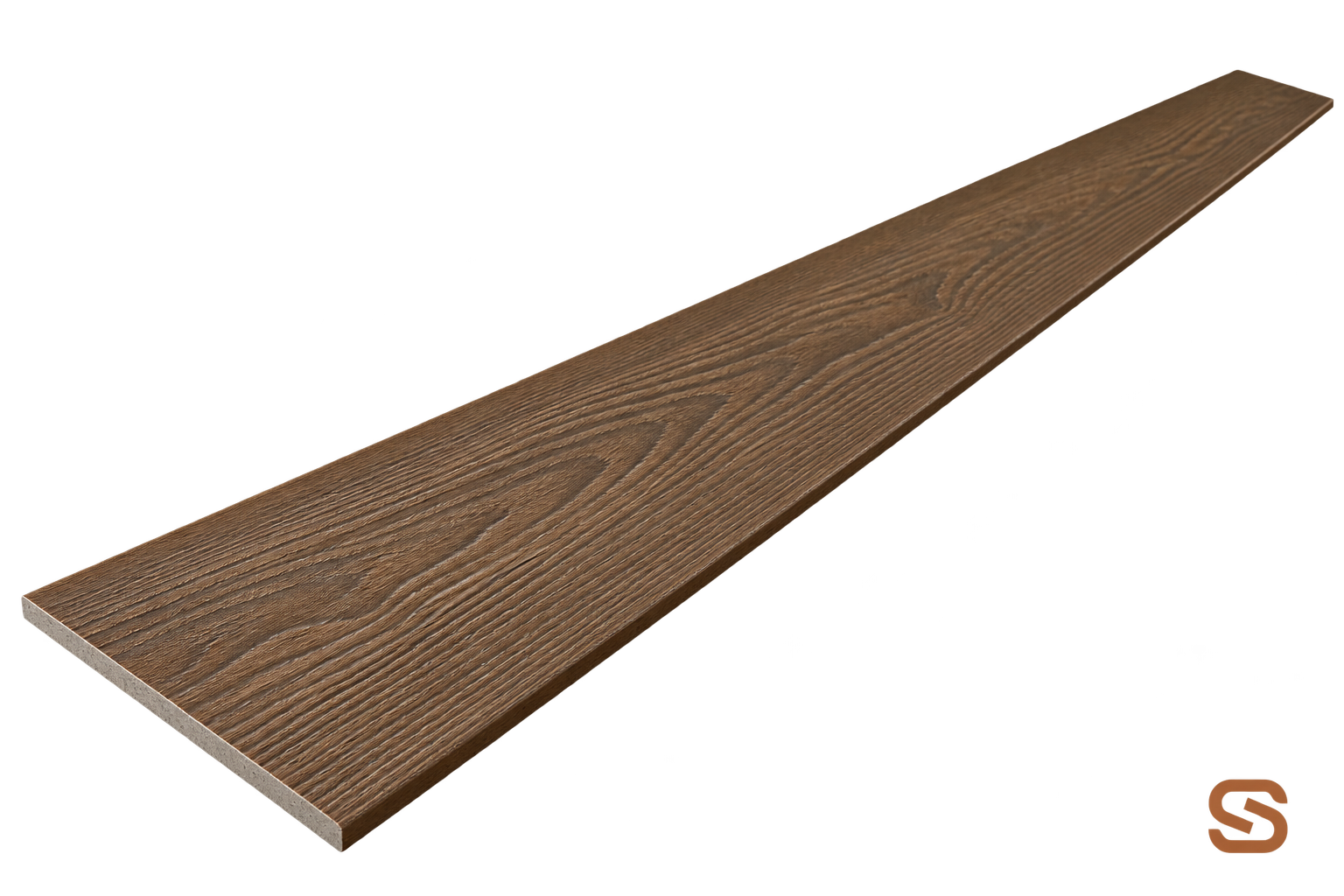 Placa efecto madera
